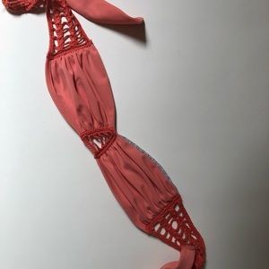 Acacia strapless swimsuit top